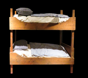There are plenty of ways to relocate a bunk bed such as this one