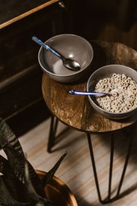 Image of two bowls of cereals