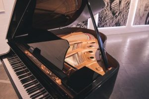 Pianos such as this one can be difficult to move - learn how to do it professionally