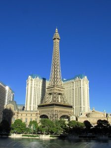 Eiffel Tower as one of the most Instagrammable places in Vegas
