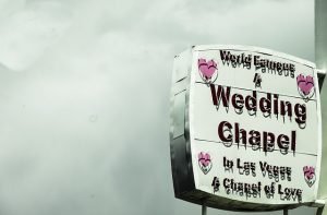 Wedding chapel is also a very Instagrammable places in Vegas.