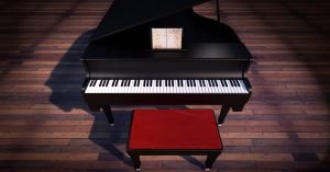 a piano 