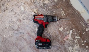 An electric drill