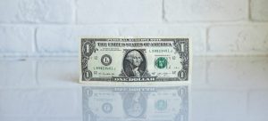 a dollar bill