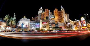 The Strip in Las Vegas during nightime
