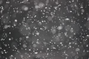 snowflakes in the sky - spending winter in Las Vegas