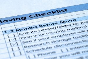 A checklist you can use to make a senior moving checklist 