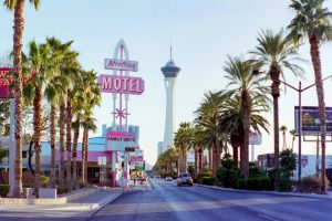 Image of Las Vegas where you can organize a family weekend after moving