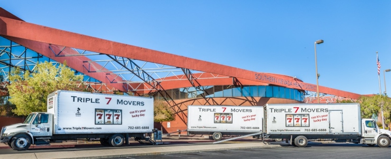 Appliance movers Las Vegas moving trucks
